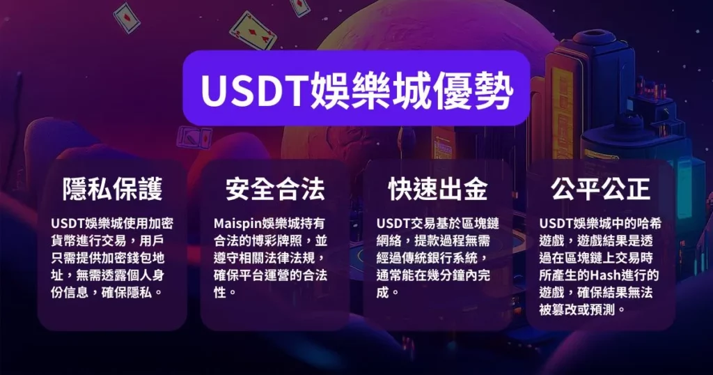 USDT娛樂城優勢