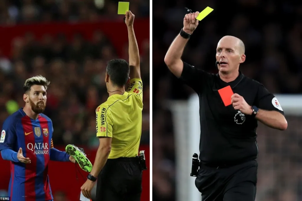 黃牌兩張會怎樣？足球黃牌紅牌差別