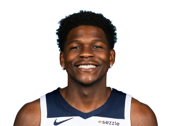 2026NBA明星賽先發名單球員（西區前五票王）：Anthony Edwards